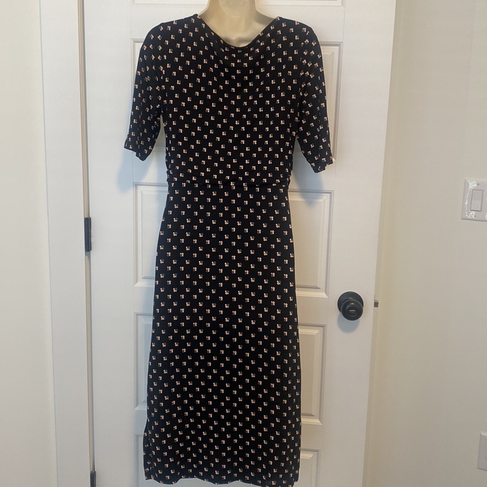 Boden Claire Jersey Midi Dress 8L NWOT - Picture 5 of 8